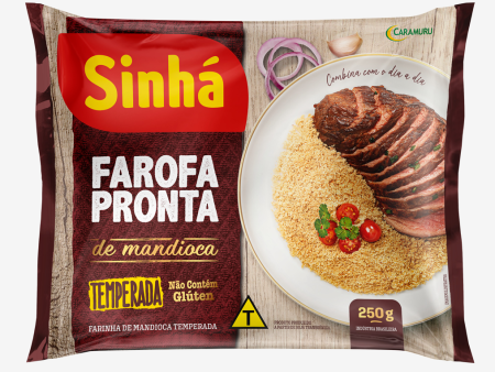 FAROFA PRONTA TEMPERADA TRADICIONAL SINHÁ 250G For Sale