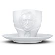 Coffee Cup with Saucer, Wagner Face, TALENT Collection Online Hot Sale