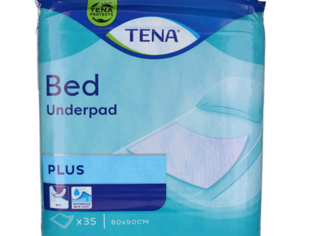 TENA Bed Plus Onderleggers 60x90 cm - 35 Stuks Online Hot Sale