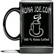 Original Signature Kona Joe Mug with Rubber Bottom Fashion