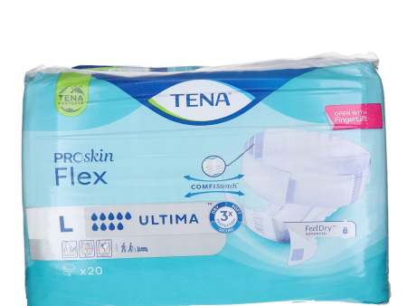 TENA Flex Ultima - Maat L, Superieure Absorptie, 20 stuks Online Sale