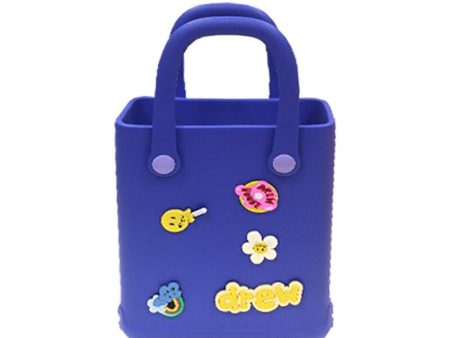 Spot EVA Beach Bag Waterproof Colorful Cartoon Decorative Handbag Travel Storage Bag Hole Bag Wholesale Storage Online