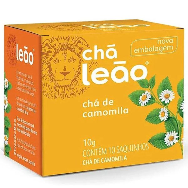 CHÁ CAMOMILA EM SACHÊS CAIXA 10G LEÃO For Cheap