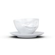 Coffee Cup with Saucer, Winking Face Online Sale