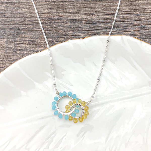 Ukraine 🇺🇦Fundraiser - Infinity Necklace Online now