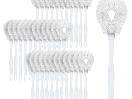 Toilet Bowl Brush, w  Curved Head - 36 Pack Sale