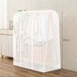 Translucent floor to floor suit hanger large dust cover Double zipper dust and moisture proof cover PEVA Hot on Sale