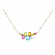 Colorful Mini Katie Gem Necklace For Cheap