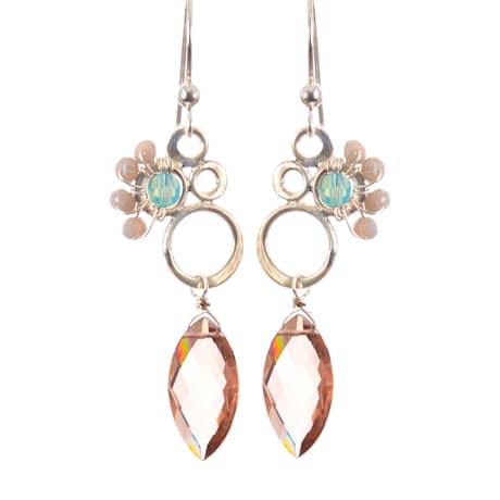 Colorful Bubble Earrings w Marquee Gem Drop Online Hot Sale