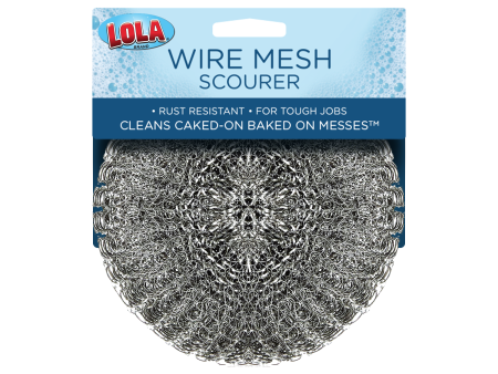 Wire Mesh Scourer, 3.25  Diameter x 1  for Heavy Duty Jobs (Single) For Cheap