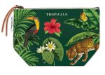 Cavallini Vintage Print Makeup Pencil Pouch on Sale