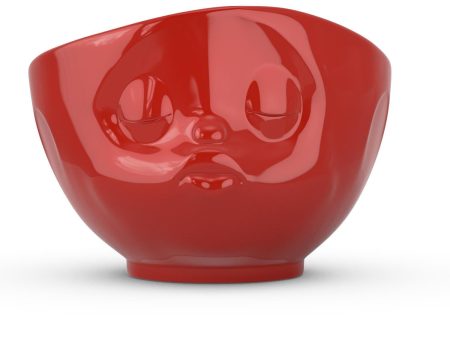 16 Oz. Bowl, Kissing Face, Red Sale