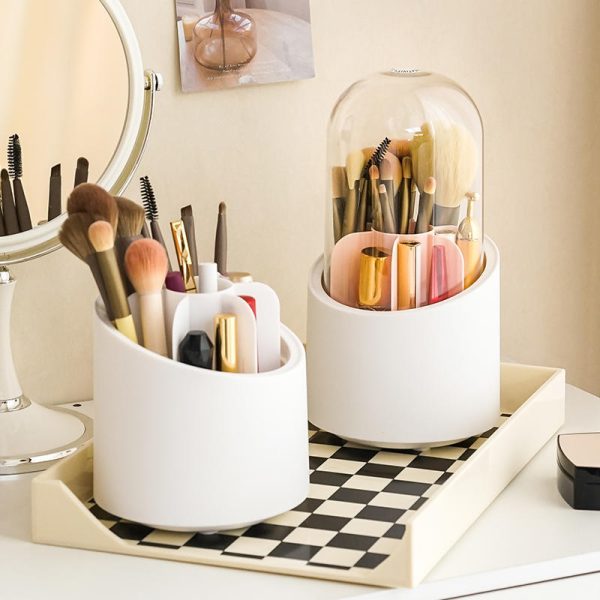 Storage case desktop makeup case Home makeup brush bucket Office rotary pen holder Online Hot Sale