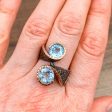 Twin Topaz Statement Designer Ring Online