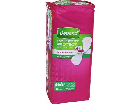 Depend Inlegkruisjes Normal - 14 Stuks Sale