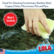 Nylon Net & Sponge Cleaning Pad -YELLOW, 1 Pack Online Hot Sale