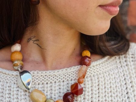 Autumn Presence Carnelian Necklace Hot on Sale