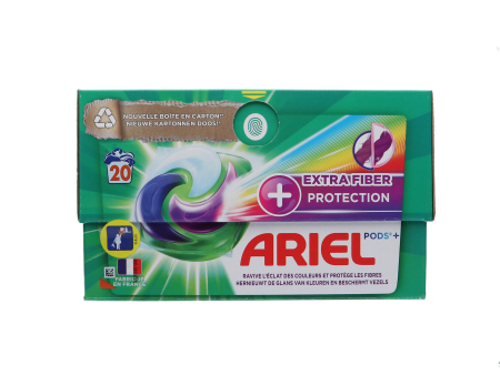 Ariel All in 1 Pods + Fiber Protect, 20 stuks Online Sale