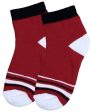 Mustang Stripe Socks - Red (5 - 10 years) Online