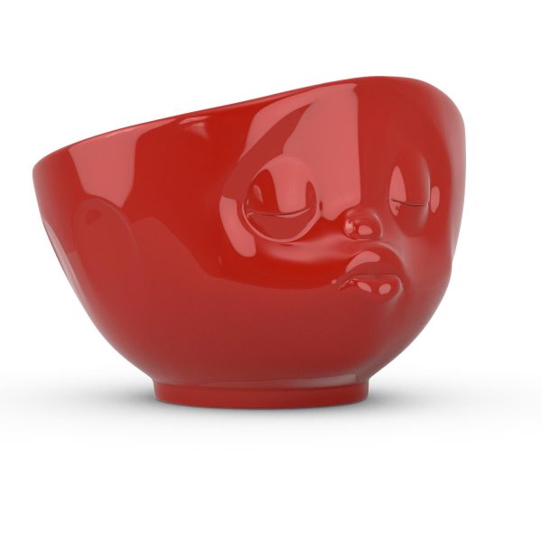 16 Oz. Bowl, Kissing Face, Red Sale