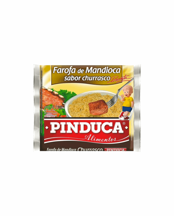 FAROFA DE MANDIOCA PRONTA PINDUCA SABOR CHURRASCO - 250G For Discount