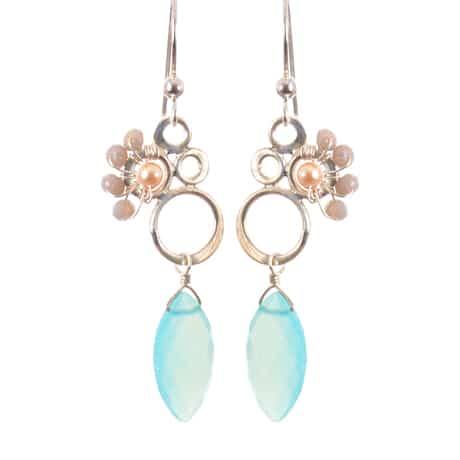 Colorful Bubble Earrings w Marquee Gem Drop Online Hot Sale