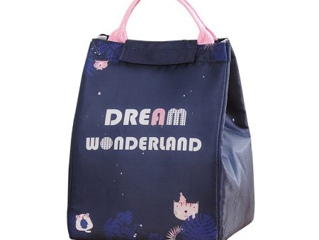 Unicorn Insulation Bag Lunch Bag for Primary School Students, Large-capacity Portable Lunch Box Bag with Meals for Work. Hot on Sale