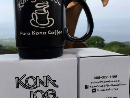 Original Signature Kona Joe Mug with Rubber Bottom Fashion