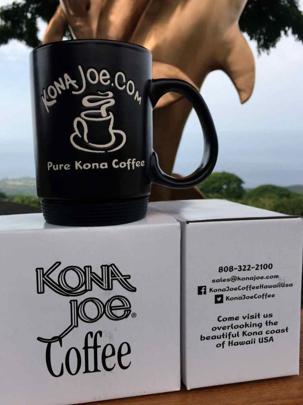 Original Signature Kona Joe Mug with Rubber Bottom Fashion