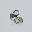 Twin Topaz Statement Designer Ring Online