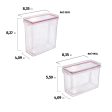 Plasutil 5 Piece Airtight Food Storage Container Set with Lids | BPA Free Cheap