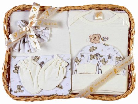 Advance Baby 7 Piece Gift Set - Cream (0 - 1 Year) Online Sale