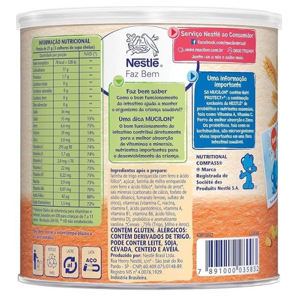 NESTLE MUCILON MULTICEREAIS Fashion