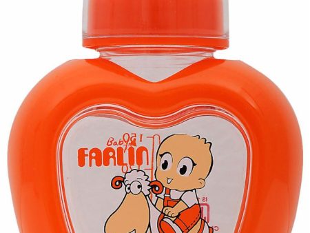 Farlin Apple Shaped Plastic Feeding Bottle Orange - 150 ml 5 Oz Online Hot Sale