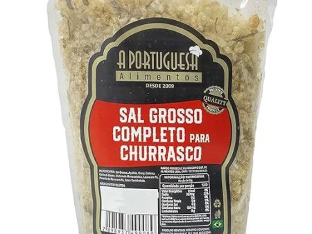 TEMPERO SAL GROSSO COMPLETO PARA CHURRASCO 500G A PORTUGUESA Fashion