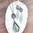 OOAK Tourmalated Quartz & Diamonds Jewelry on Sale