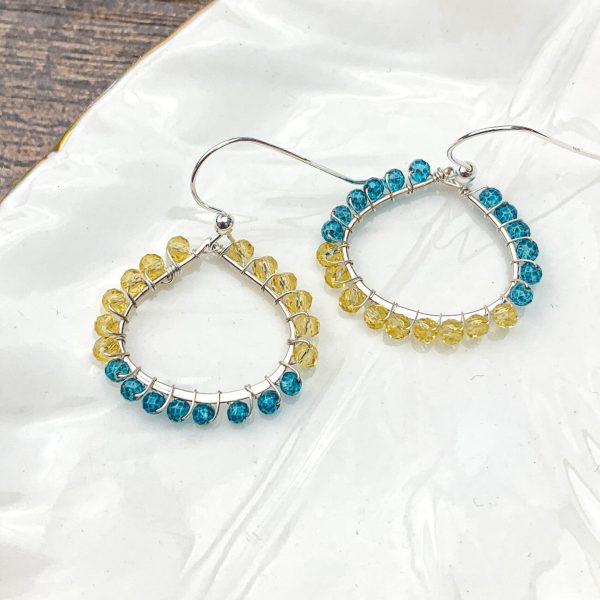 Ukraine 🇺🇦Fundraiser - Small Hoops Earrings Sale