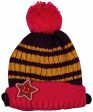 Ollington St. Collection Woollen Cap With Strap - Yellow (2 - 4 Years ) Discount