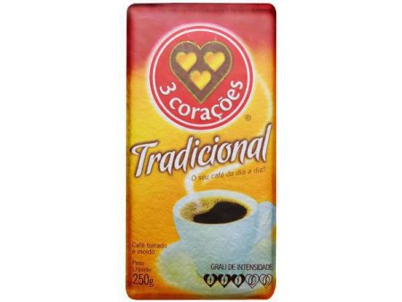 CAFE 3 CORAÇÕES TRADICIONAL 250G Online