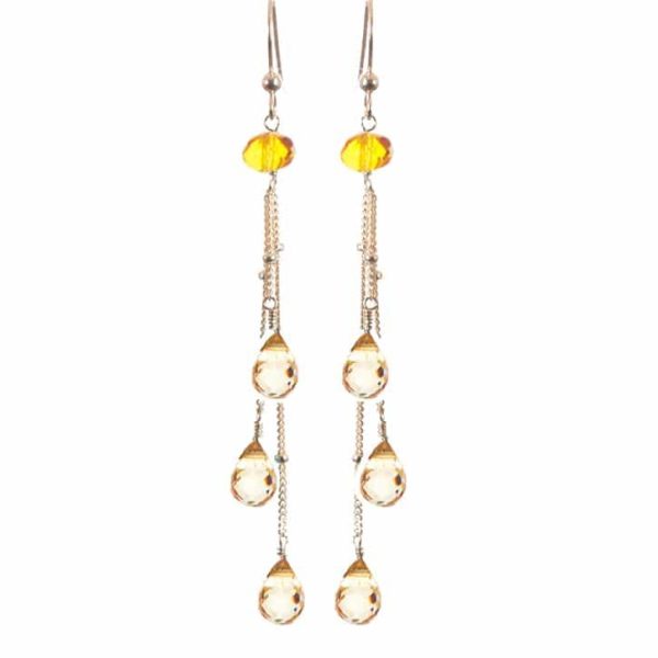 Rain Three Strand Earrings Online