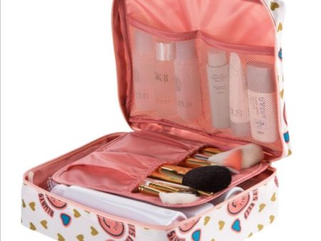 travel cosmetic bag portable storage bag portable small ladies mini cosmetic case bag for washing For Sale