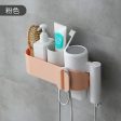 T wholesale new household toilet hair dryer shelving multifunctional perforation-free viscose hair dryer storage rack For Cheap