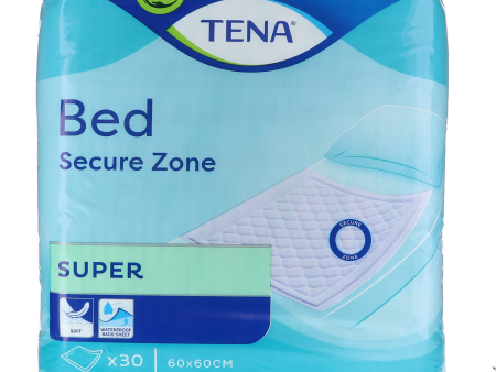 TENA Bed Super Onderleggers 60x60 cm - 30 stuks Online Hot Sale