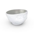 16 Oz. Bowl, Hopeful Face, White (Stone Color Inside) Cheap