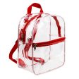 Transparent Schoolbag Fashion High Visibility Children s Beach Backpack Security Free Transparent PVC Schoolbag Storage For Discount