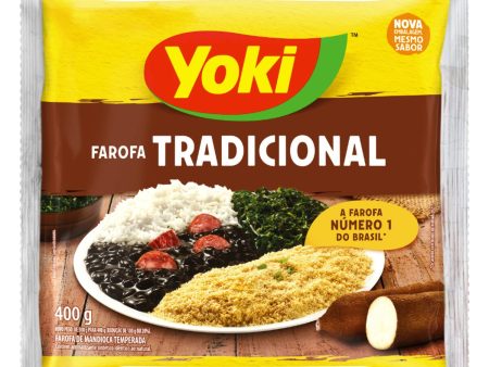 FAROFA MANDIOCA PRONTA TRADICIONAL YOKI 400G Discount