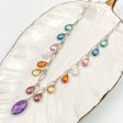 Amethyst and Colorful Drape Necklace Fashion