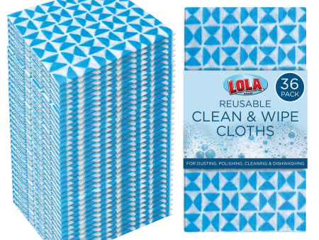 Anti-Microbial Clean n  Wipe Cloths - Comparable to Clorox Handi Wipes - 36 pack Online