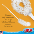 Toilet Bowl Brush, w  Curved Head Supply