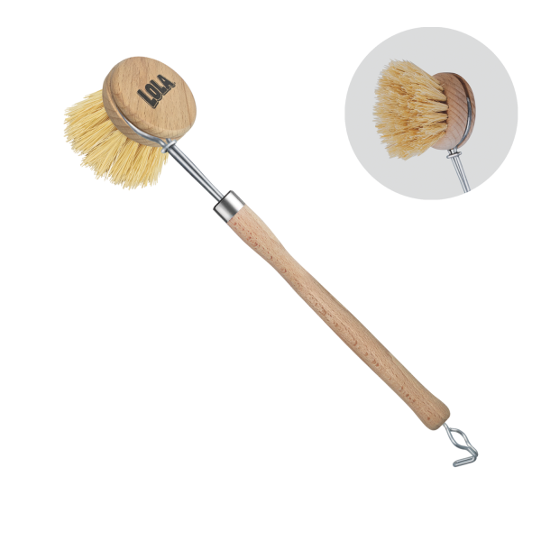 The Original  Tampico Vegetable & Dish Brush - Small Head Supply